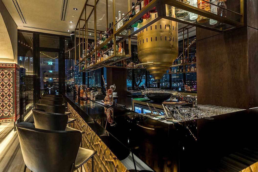 A restaurant / bar in Dubai