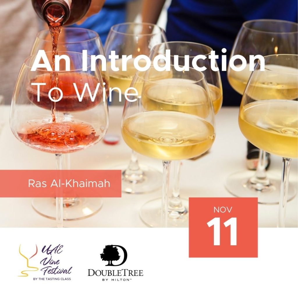 11th Nov - An Introduction to Wine at Doubletree Hilton