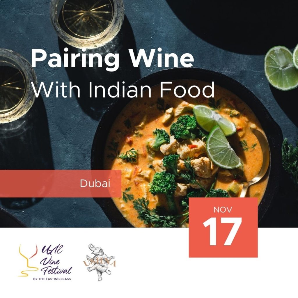 17th Nov - Pairing Wine with Indian Food